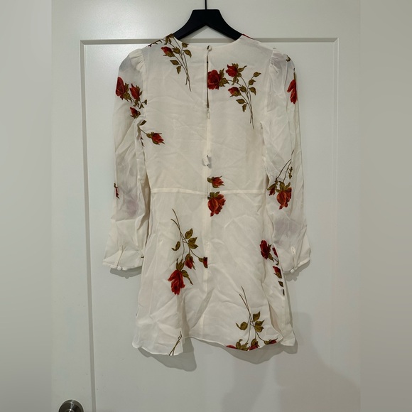 Reformation Laken Dress in American Beauty - Picture 4 of 7